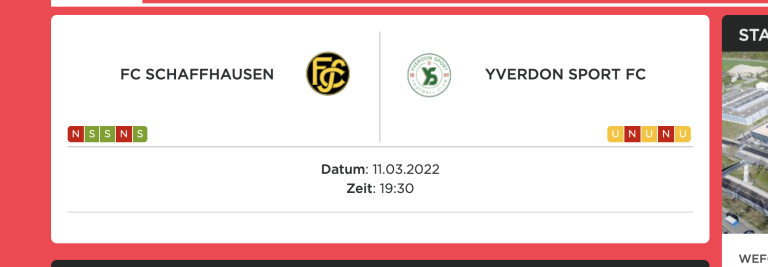 FCS – Yverdon-Sport FC