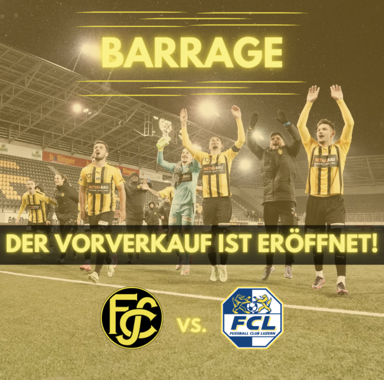 Barrage: FC Schaffhausen – FC Luzern