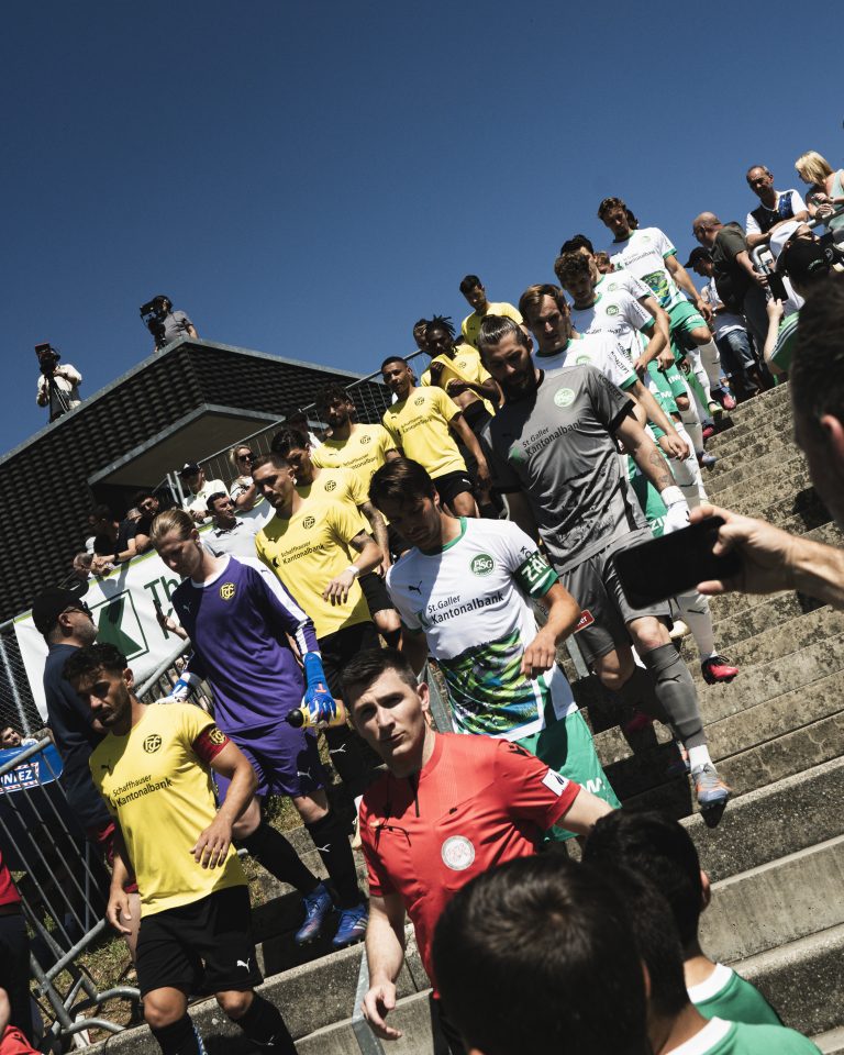 1:2 im ersten Test der Saison gegen den FC St. Gallen