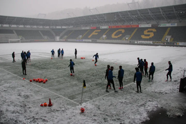 Training auf Schnee