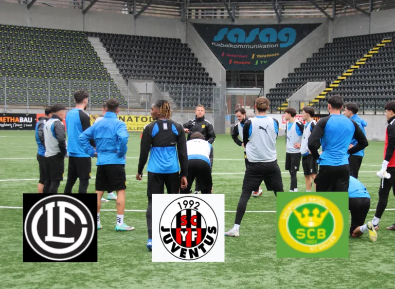 Update: Lugano, Brühl SG und YF Juventus