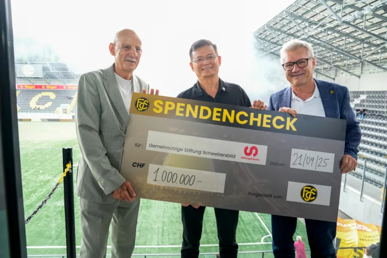 FCS unterstützt gemeinnützige Stiftung Schweizersbild mit 1 Million Franken