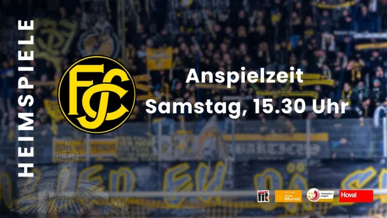 Anspielzeiten der Heimspiele fixiert