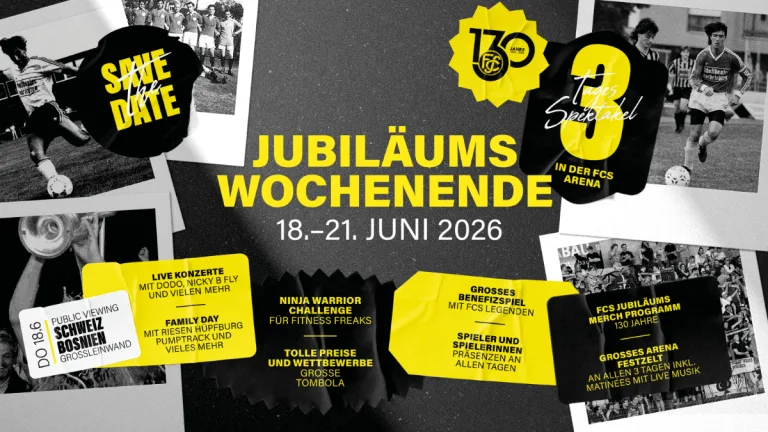 Jubiläumswochenende – 130 Jahre FC Schaffhausen
